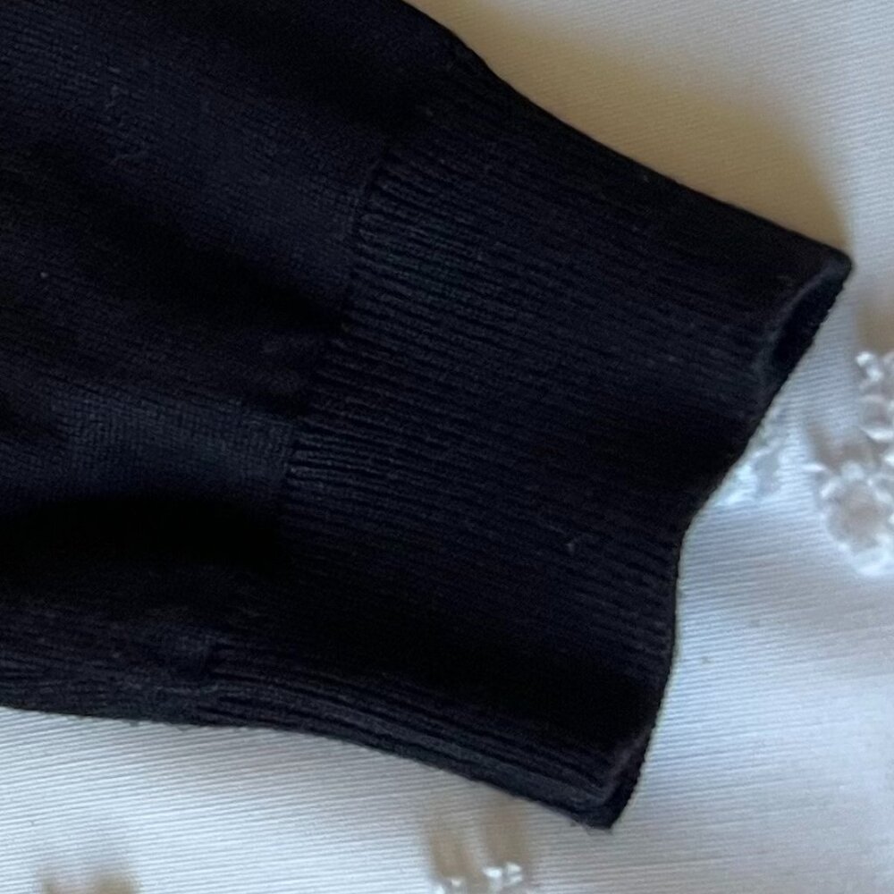 Vintage GUESS Original Knit 3/4 Sleeve Dress Bodycon Style Scoop Neckline SIZE M - Picture 8 of 12
